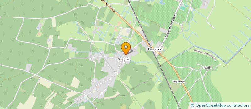 localisation de l'entreprise SCI LEYTEIRE  QUEYRAC