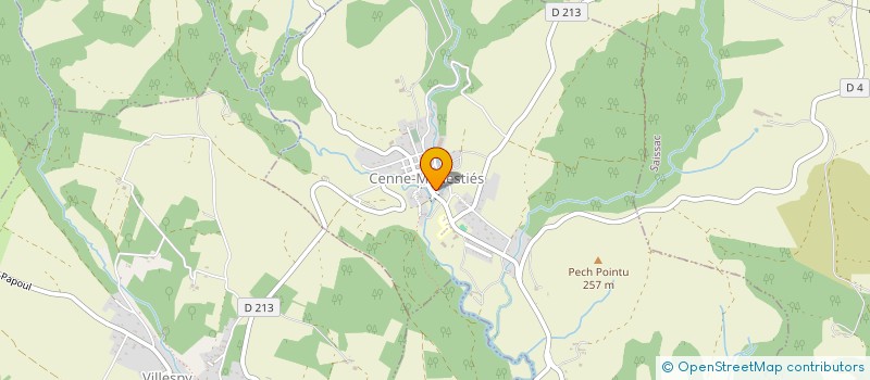 localisation de l'entreprise SCI LEZAT INVESTISSEMENT à CARCASSONNE