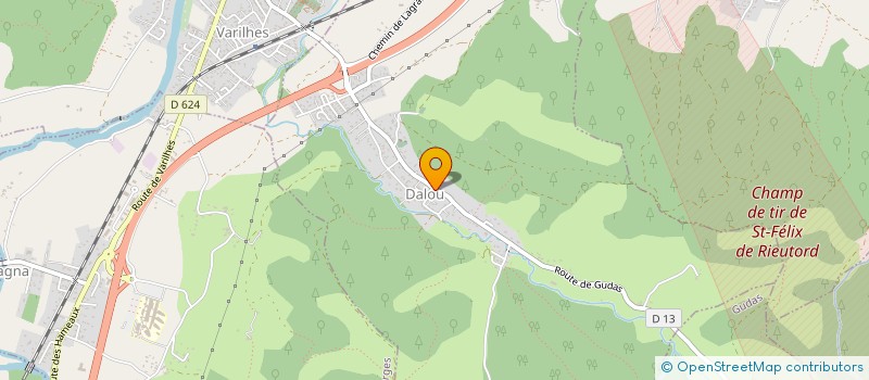 localisation de l'entreprise SCI LEZCANO à DALOU