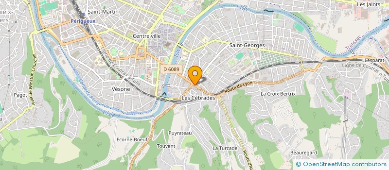 localisation de l'entreprise SCI LEZIGNAN ALARIC à PERIGUEUX