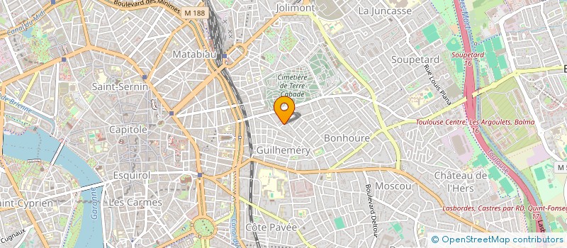 localisation de l'entreprise SCI LEZIOU à TOULOUSE