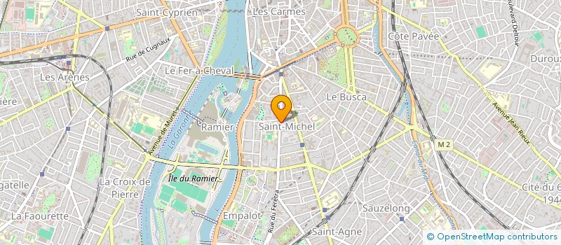 localisation de l'entreprise SCI LF à TOULOUSE