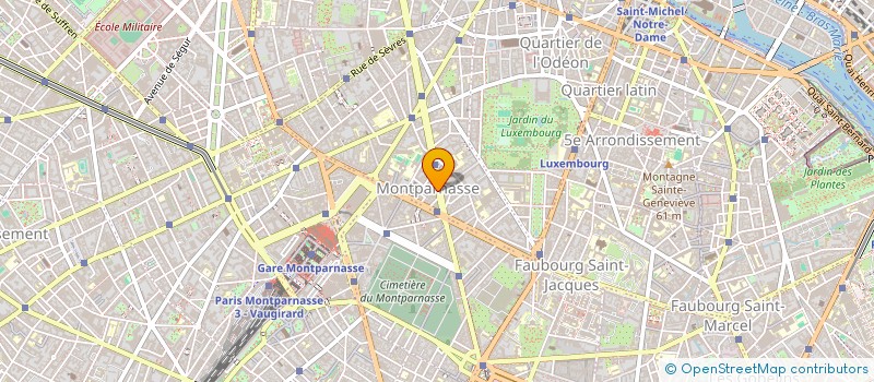 localisation de l'entreprise SCI LF ALPHABET  PARIS