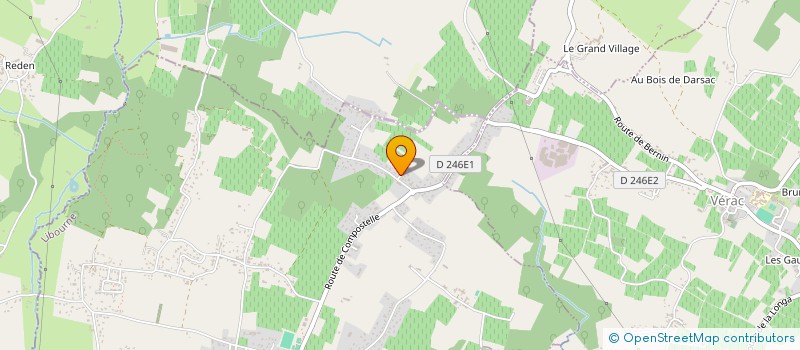 localisation de l'entreprise SCI LF CEZAC  LA LANDE DE FRONSAC