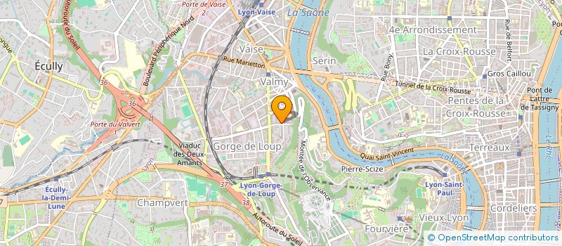 localisation de l'entreprise SCI LF CHARLENE  LYON