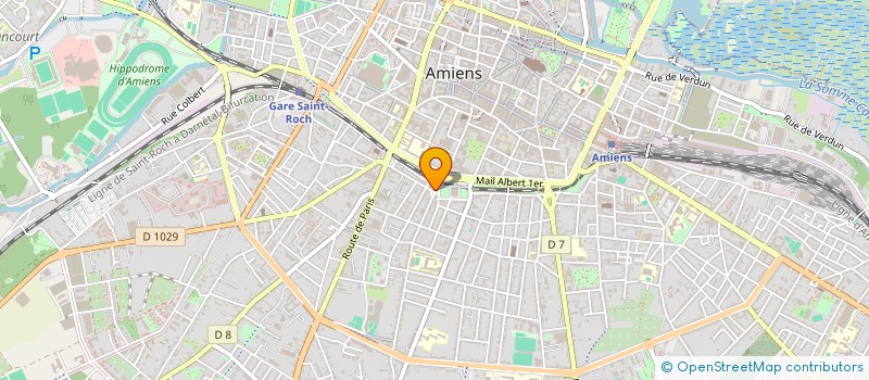 localisation de l'entreprise SCI LF-JMR à AMIENS
