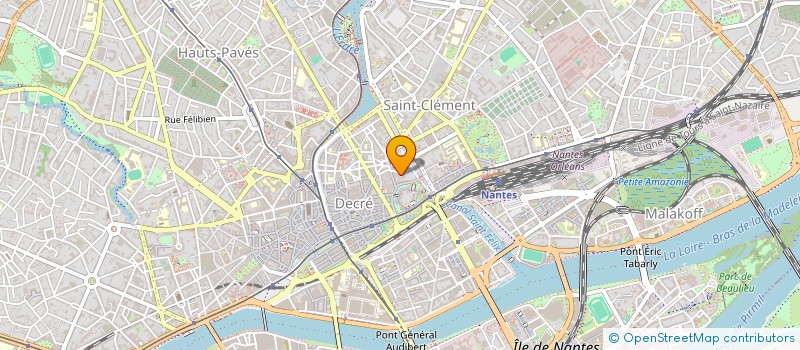 localisation de l'entreprise SCI LF MARCHAND  NANTES
