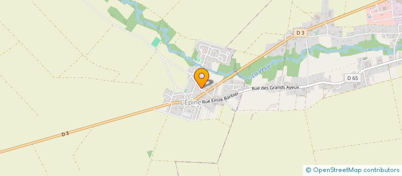 localisation de l'entreprise SCI LFA  L'EPINE