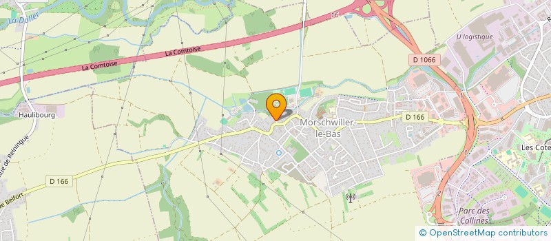 localisation de l'entreprise SCI LFD  MORSCHWILLER-LE-BAS