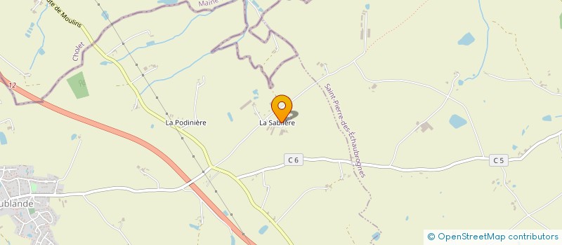 localisation de l'entreprise SCI LFG  MAULEON