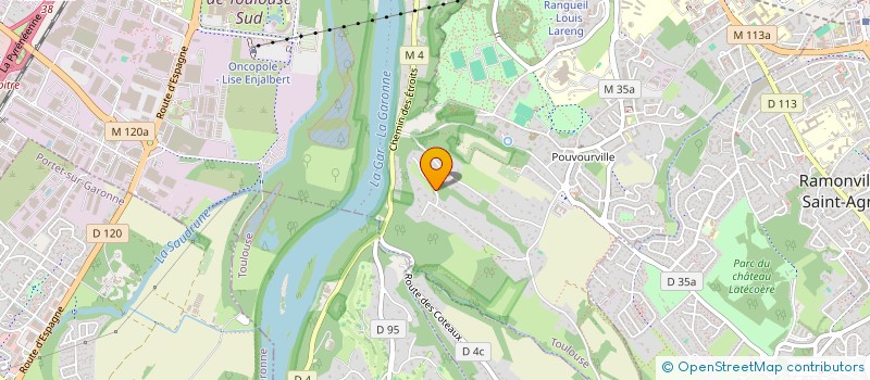 localisation de l'entreprise SCI LFHA à TOULOUSE