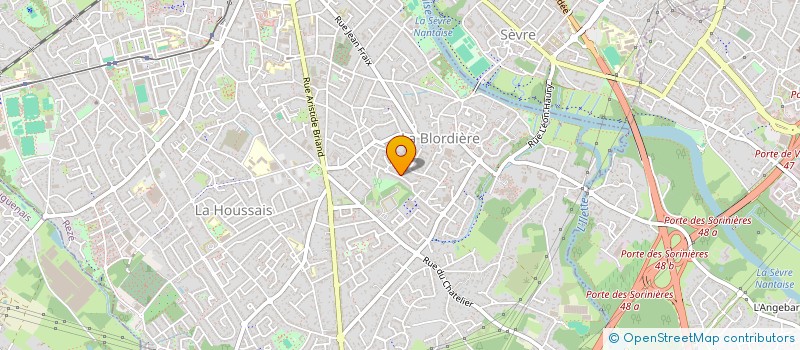 localisation de l'entreprise SCI LFJ44  REZE