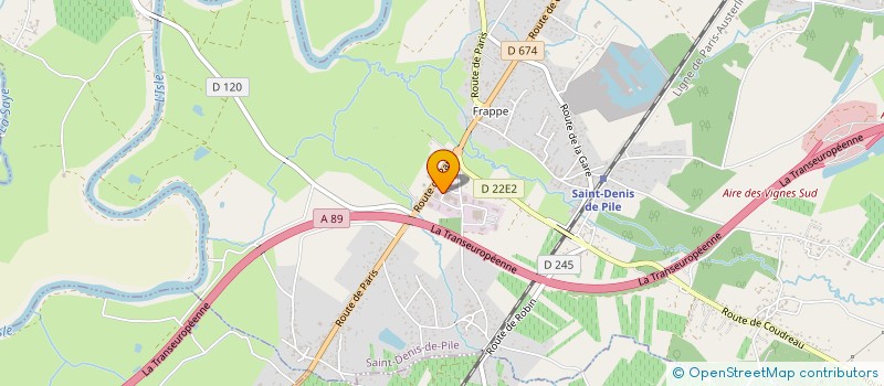 localisation de l'entreprise SCI LFM IMMO  SAINT-DENIS-DE-PILE