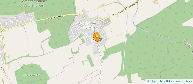 localisation de l'entreprise SCI LFM LORRAINE  RURANGE-LES-THIONVILLE