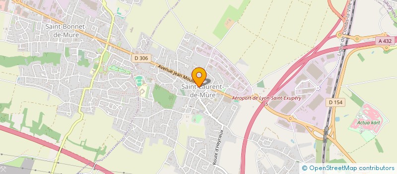 localisation de l'entreprise SCI LG  SAINT-LAURENT-DE-MURE