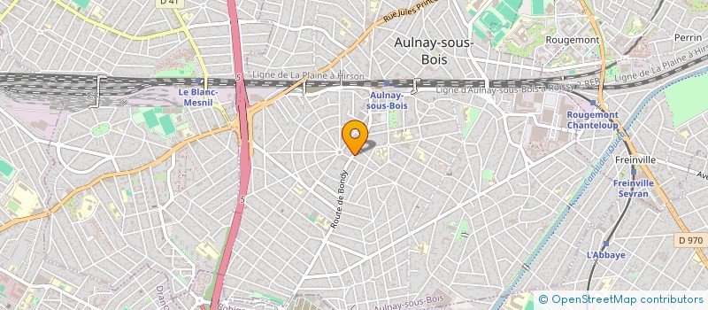 localisation de l'entreprise SCI LG à AULNAY-SOUS-BOIS