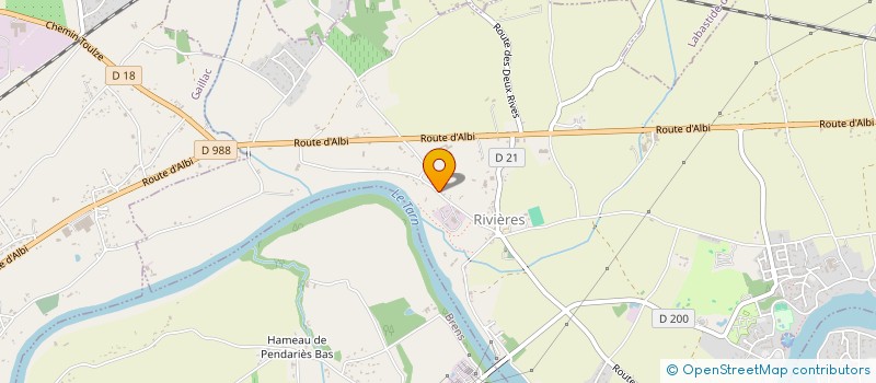 localisation de l'entreprise SCI LG  SENOUILLAC