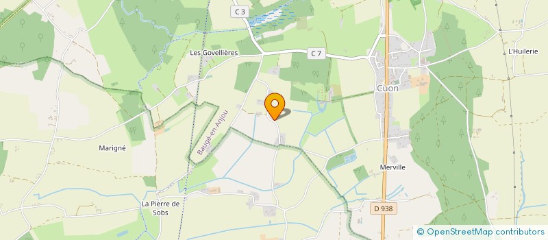 localisation de l'entreprise SCI LG 49  BAUGE-EN-ANJOU