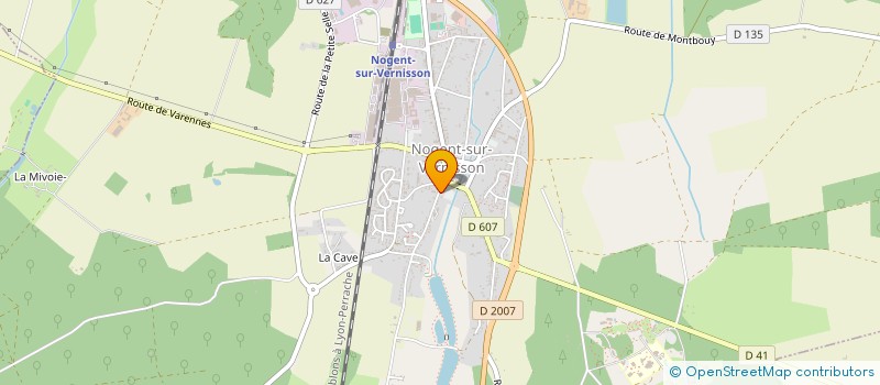 localisation de l'entreprise SCI LG 7 à NOGENT-SUR-VERNISSON