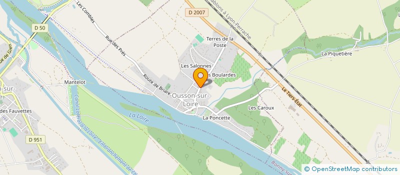 localisation de l'entreprise SCI LG à OUSSON-SUR-LOIRE