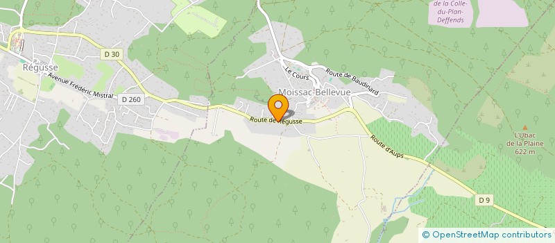 localisation de l'entreprise SCI LG à MOISSAC-BELLEVUE