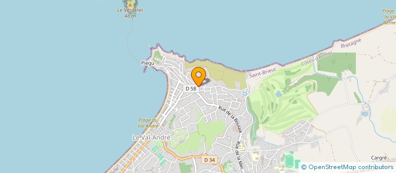 localisation de l'entreprise SCI LG  PLENEUF-VAL-ANDRE