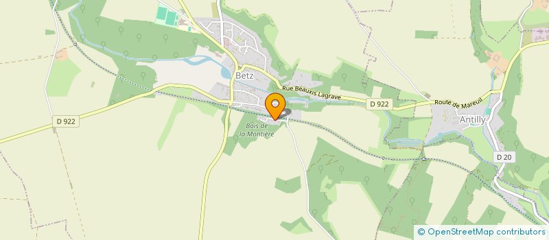 localisation de l'entreprise SCI LG & C  BETZ