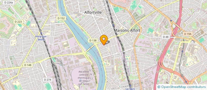 localisation de l'entreprise SCI LG HEURTAULT à ALFORTVILLE