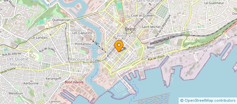 localisation de l'entreprise SCI LG JAURES  BREST