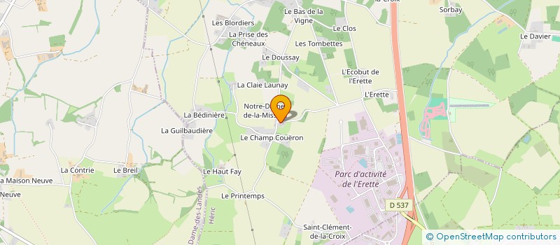 localisation de l'entreprise SCI LG PROPERTY  HERIC