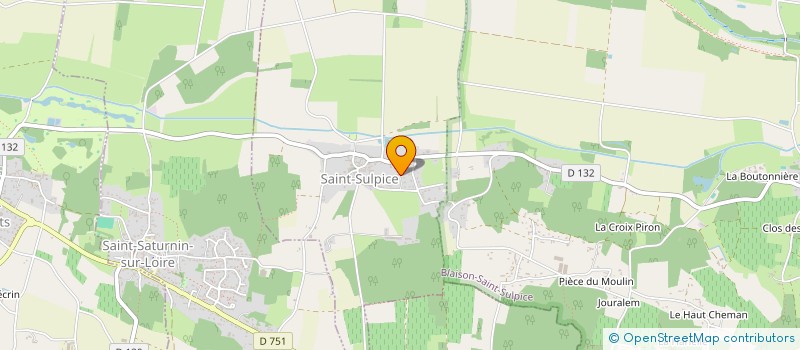 localisation de l'entreprise SCI LGAV  LES GARENNES SUR LOIRE