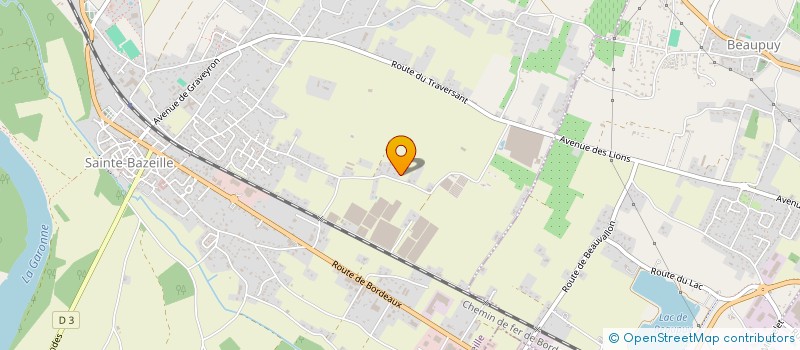 localisation de l'entreprise SCI LGB  BLANCS-COTEAUX