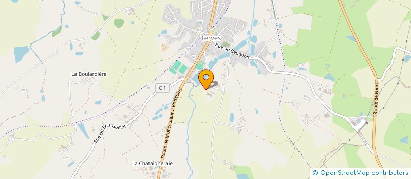 localisation de l'entreprise SCI LGBCADU  BRESSUIRE