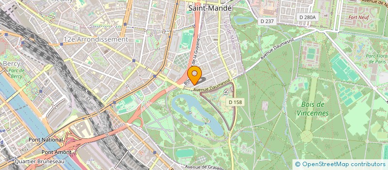 localisation de l'entreprise SCI LGC à SAINT-MANDE