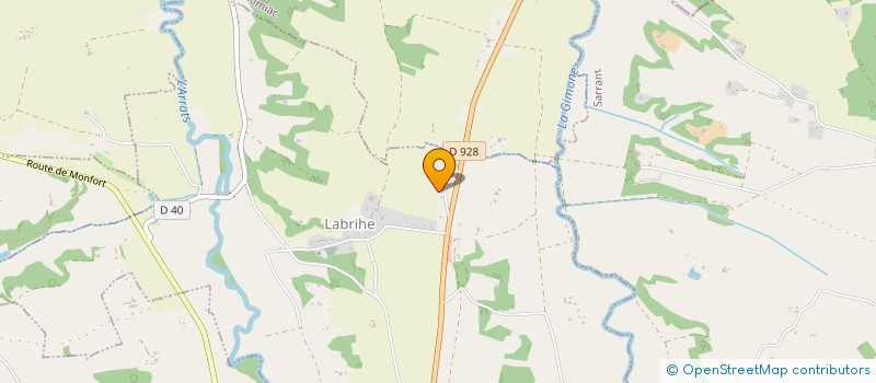 localisation de l'entreprise SCI LGF  AUGNAX