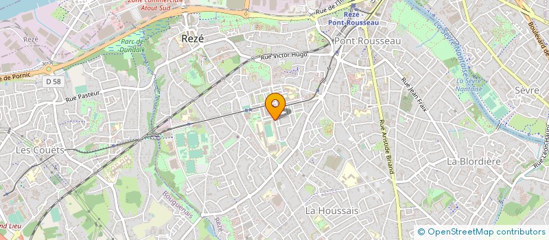 localisation de l'entreprise SCI LGIMMOBILIER  REZE