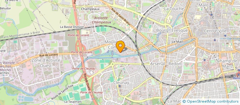 localisation de l'entreprise SCI LGKS  GUICHEN