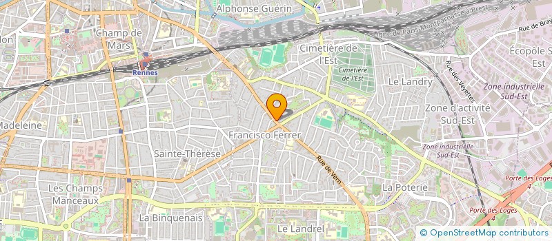 localisation de l'entreprise SCI LGLR à RENNES