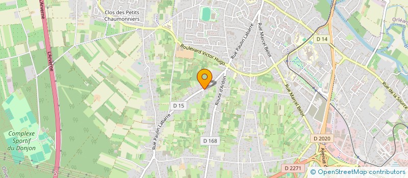 localisation de l'entreprise SCI LGM à OLIVET