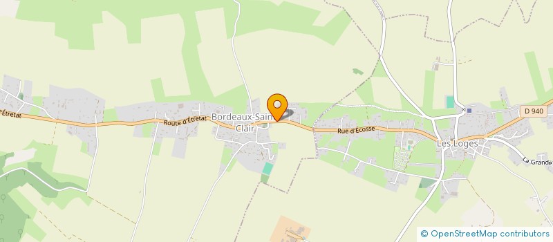 localisation de l'entreprise SCI LGM  BORDEAUX-SAINT-CLAIR