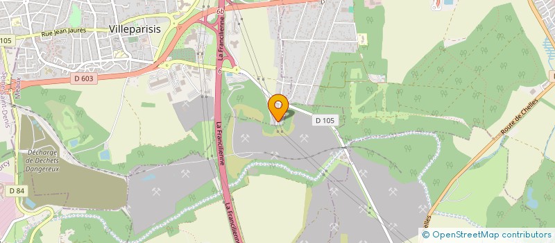 localisation de l'entreprise SCI LGM  VILLEPARISIS