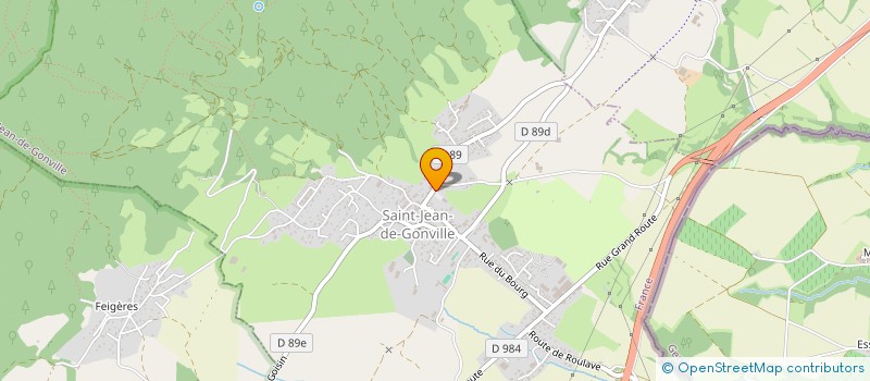localisation de l'entreprise SCI LGM MEGEVAND à SAINT-JEAN-DE-GONVILLE