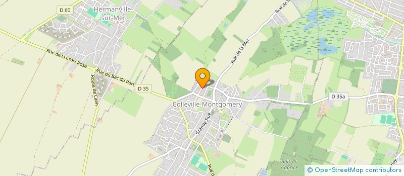 localisation de l'entreprise SCI LGNL  COLLEVILLE-MONTGOMERY