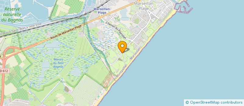 localisation de l'entreprise SCI LGNR à MARSEILLAN