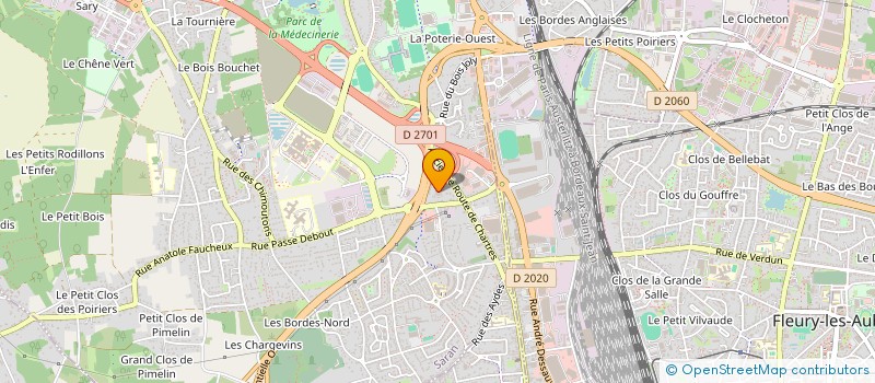 localisation de l'entreprise SCI LGP à SARAN
