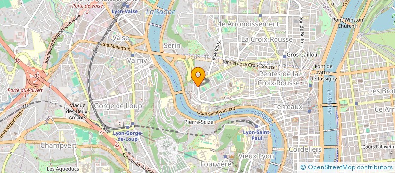 localisation de l'entreprise SCI LGP à LYON