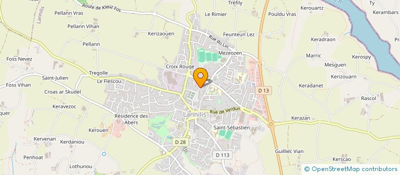 localisation de l'entreprise SCI LGP IMMO  LANDEDA