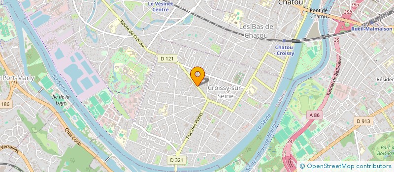 localisation de l'entreprise SCI LGRD IMMO  CROISSY-SUR-SEINE