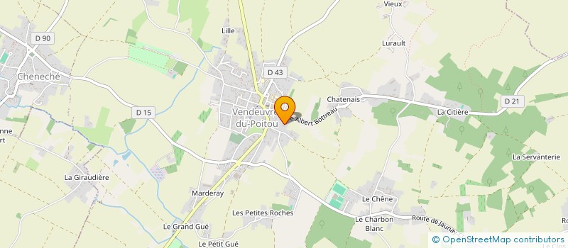 localisation de l'entreprise SCI LGSC à SAINT-MARTIN-LA-PALLU