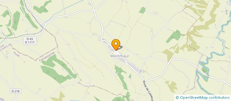 localisation de l'entreprise SCI LGTI  MONTMAUR